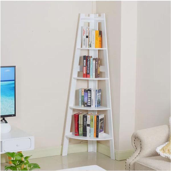 ZS - 5 Tier Freestanding Storage Corner Shelf for Home/Office
