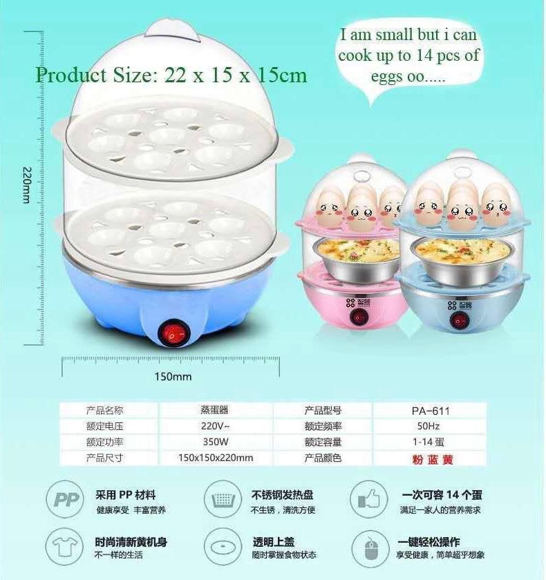 ZS - Multifunctional 2 Layer Egg Boiler