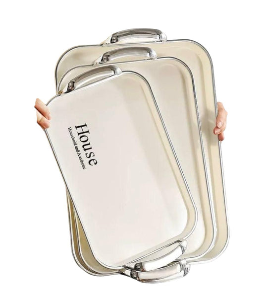 ZS - Multipurpose Tray Set 3pcs - Silver