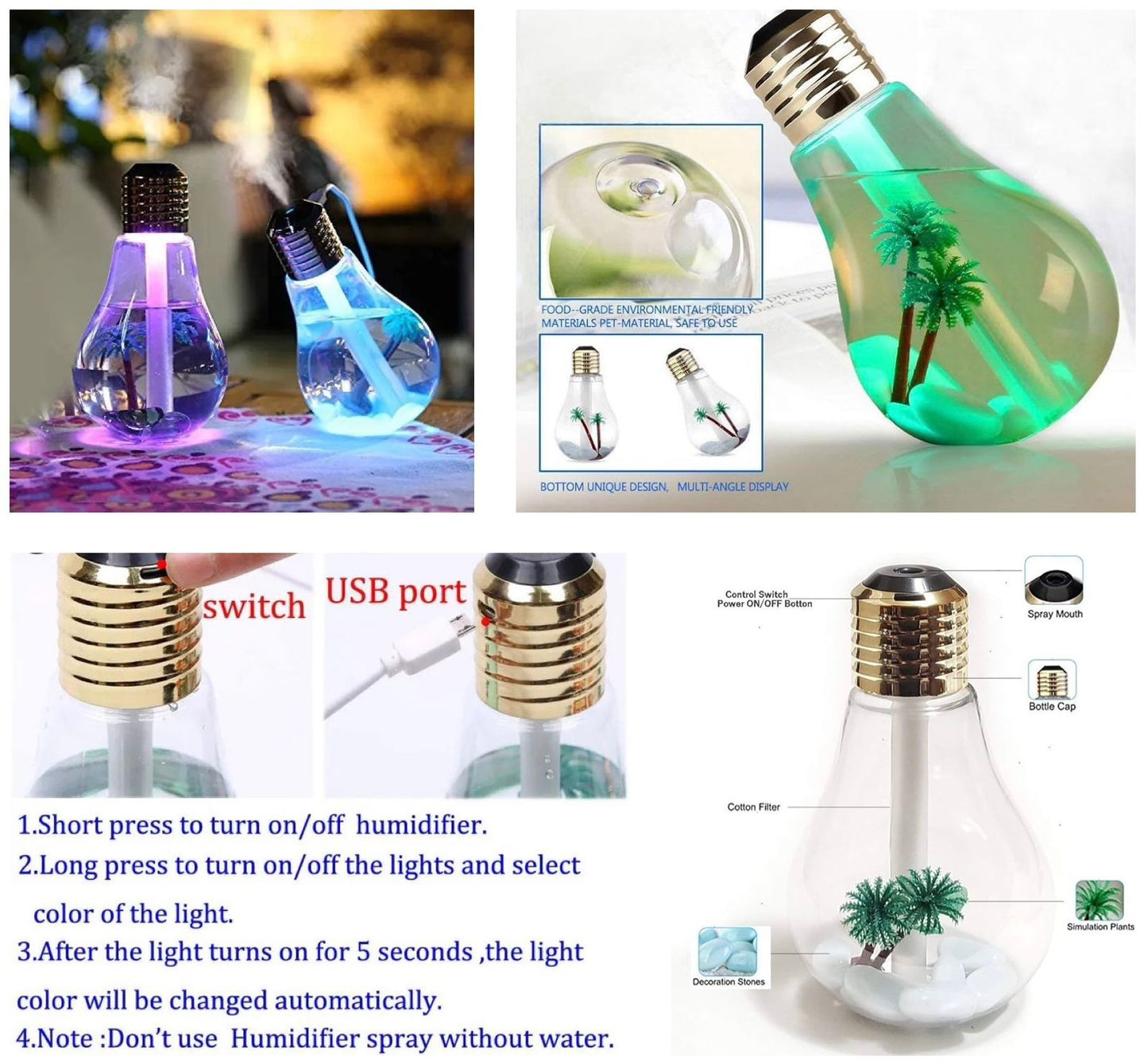 ZS - Bulb Humidifier