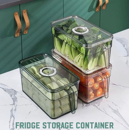 ZS - Fridge Storage Container with Storage Timer Lid