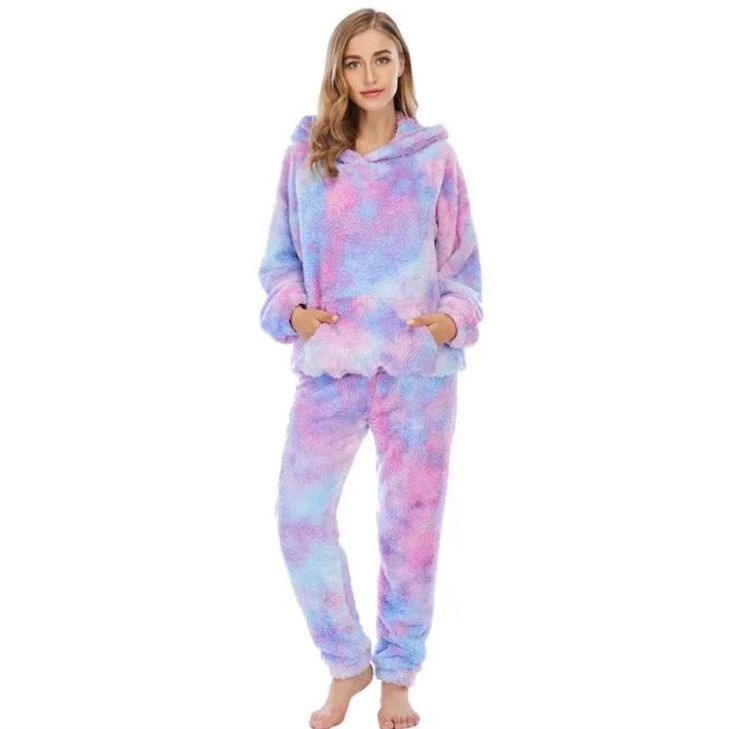 ZS - Tie Dye Hoodie 2pcs Set