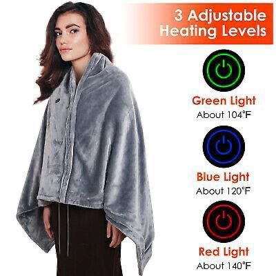 ZS - USB Heated Shawl Blanket