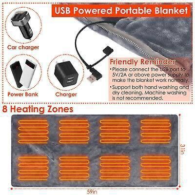 ZS - USB Heated Shawl Blanket