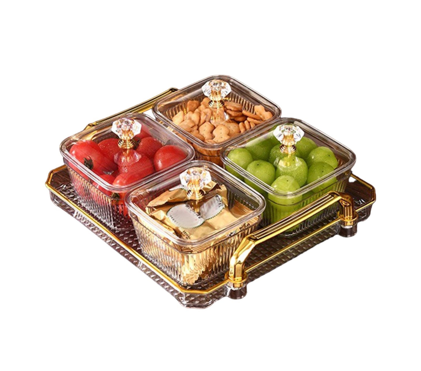 ZS - Condiment Bowl Set With Tray