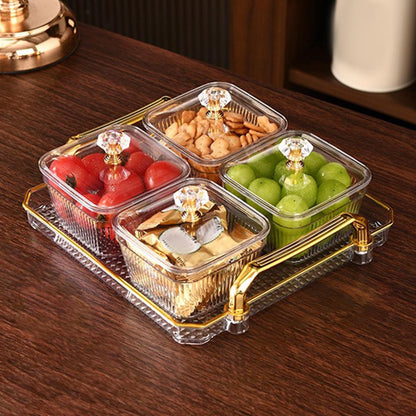 ZS - Condiment Bowl Set With Tray