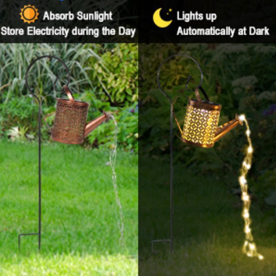 ZS - Solar Powered Star-Shower Watering Can