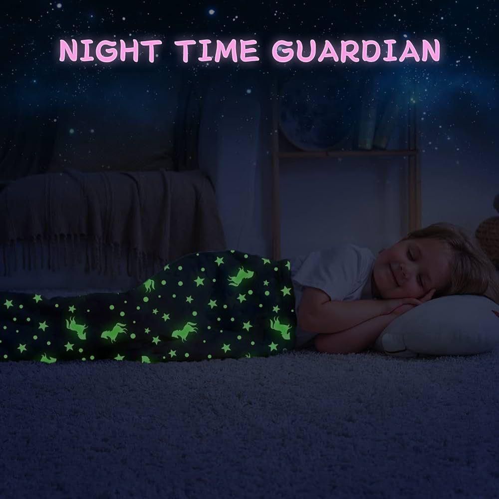 ZS - Kiddies Mermaid Glow Blanket