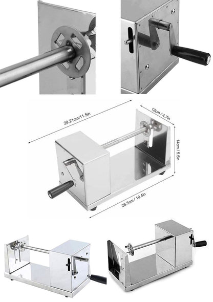 ZS - Stainless Steel Spiral Potato Slicer