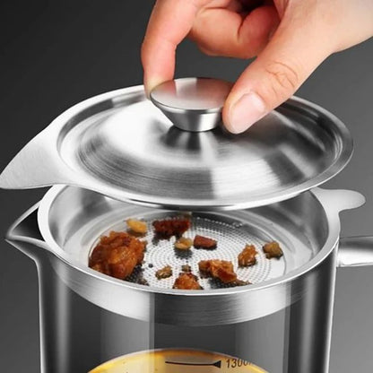 ZS - Oil Strainer Glass Jug
