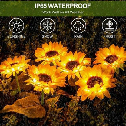 ZS - Solar Garden Light 3 in 1 Sunflowers