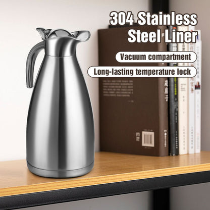 ZS - European Stainless Steel Vacuum Thermal Flask - 2 Litre