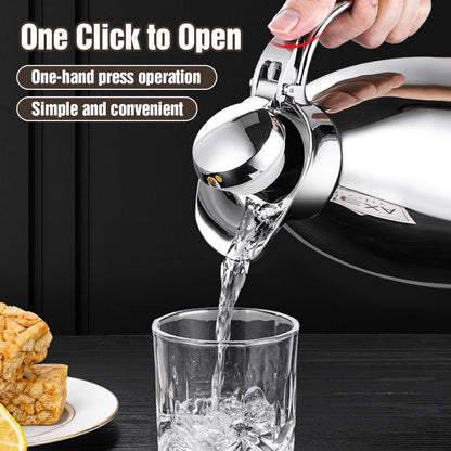 ZS - European Stainless Steel Vacuum Thermal Flask - 2 Litre