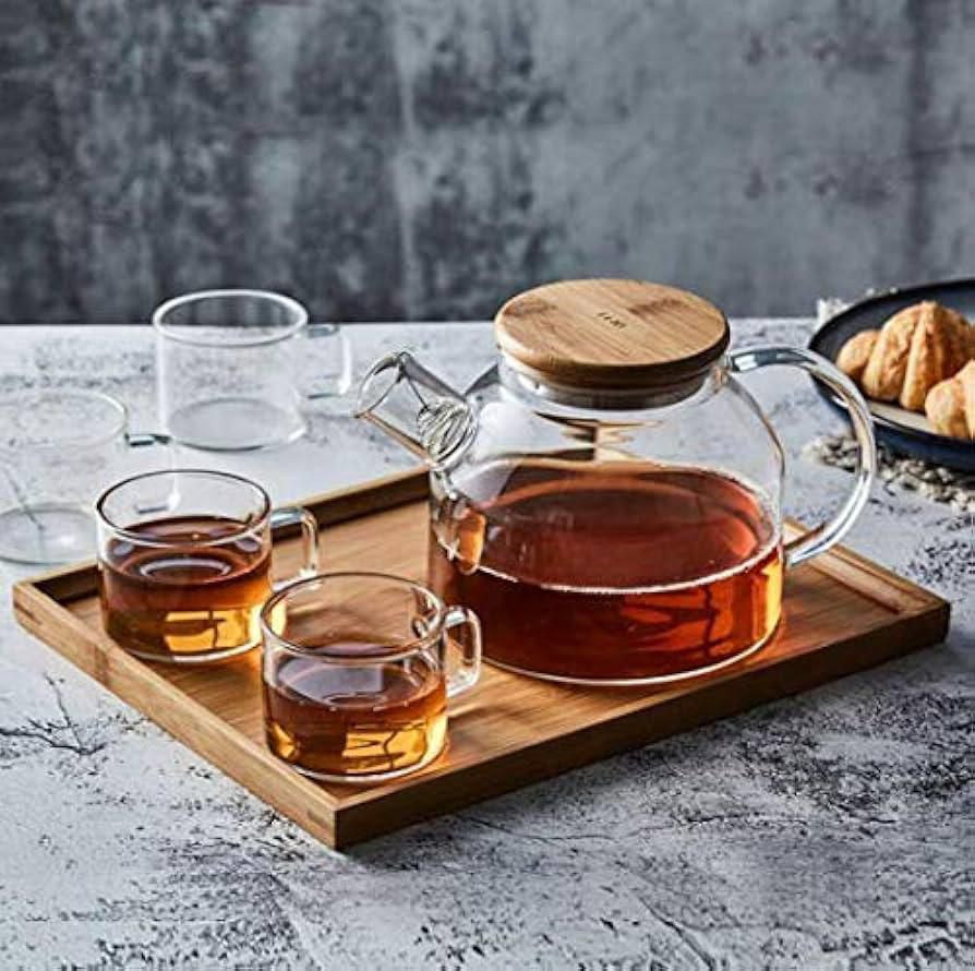 ZS - 7PCS Glass Teapot Set