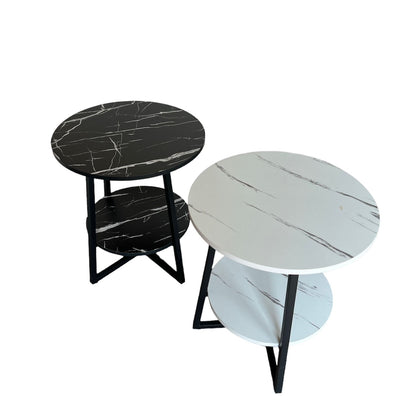 ZS - 2-Tier Luxury Super Sturdy Side Table