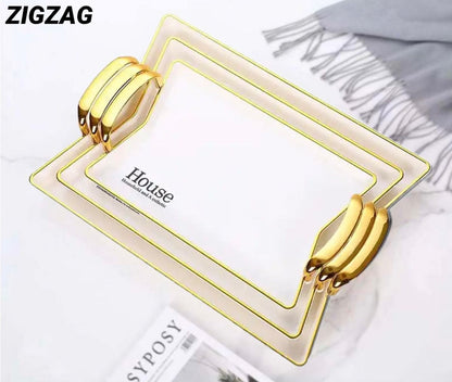 ZS - Multipurpose Tray Set 3pcs - Gold