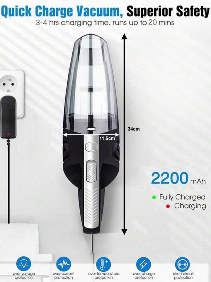 ZS - Cordless Vacuum Cleaner - Wet and Dry