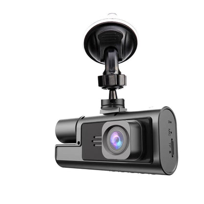ZS - DUAL DASHCAM HD 1080P Triple Lens Reverse Park Monitor Car DVR viidure