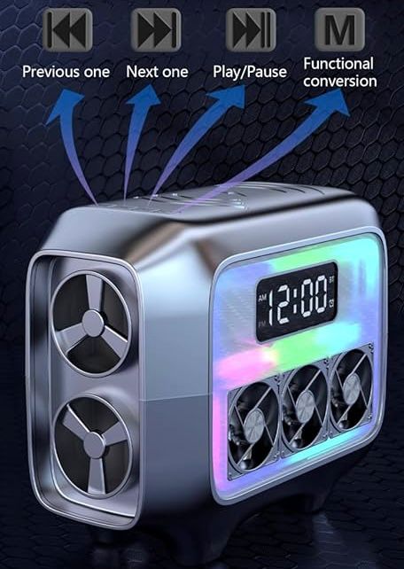 ZS - Bluetooth Speaker with wireless charging station