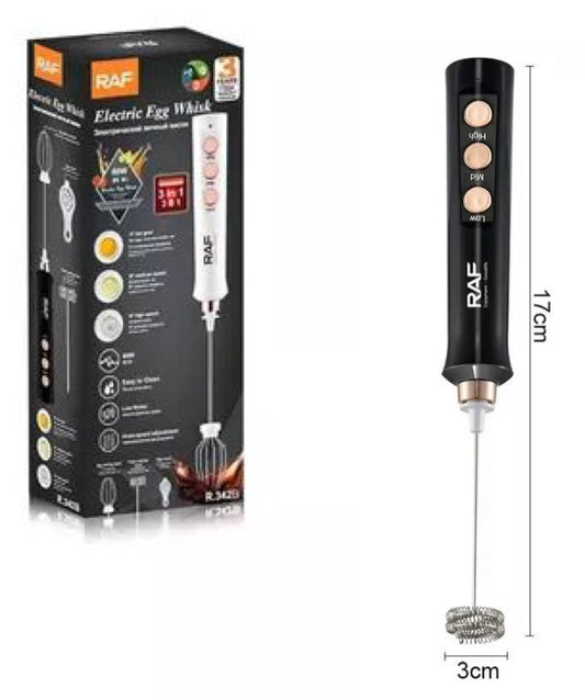 ZS - 3 in 1 Electric Rechargeable Egg Whisk/Milk Frother