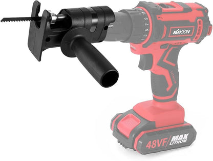 ZS - Portable Reciprocating Saw Adapter Kits Electric Drill Modify Power Wood Cutter