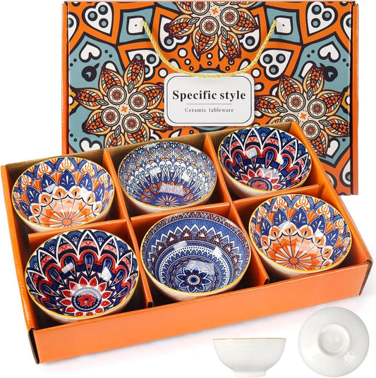 ZS - SET OF 6 COLOURFUL BOWLS