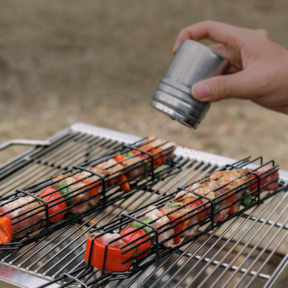 ZS - Kebab BBQ Basket 2pcs Set