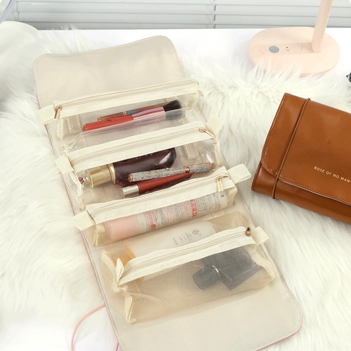 ZS - 4 IN 1 Detachable Toiletry Make up Storage Bag