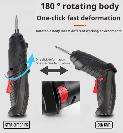 ZS - 47PCS Cordless Screwdriver Toolset