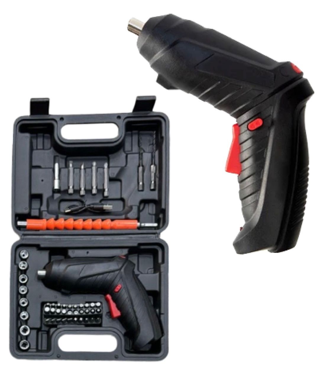 ZS - 47PCS Cordless Screwdriver Toolset