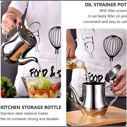 ZS - Multi-Purpose Oil Strainer Pot 1500ml