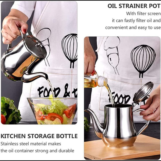 ZS - Multi-Purpose Oil Strainer Pot 1500ml