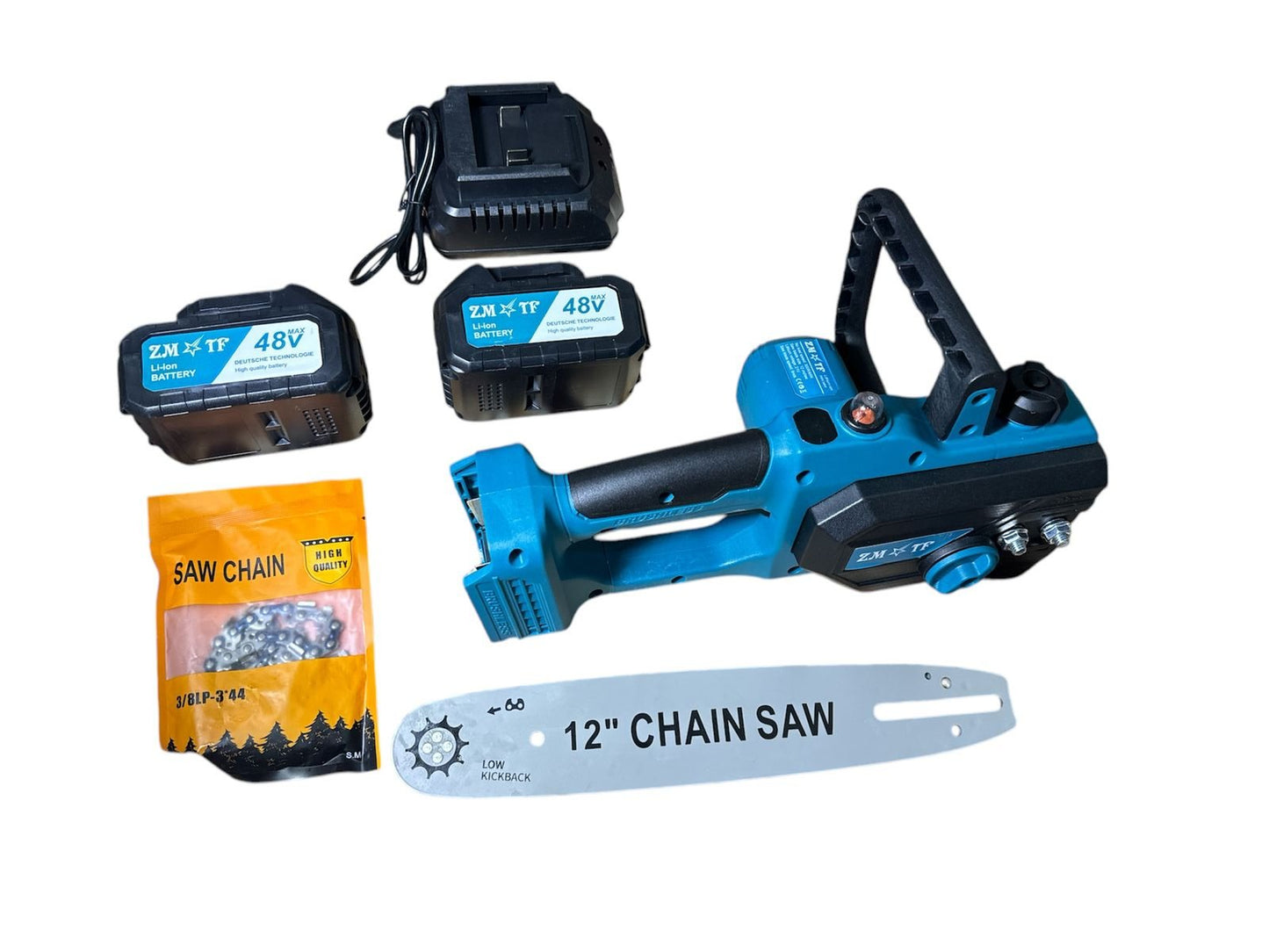 ZS - 12 INCH ELECTRIC CHAIN SAW - CORDLESS - 48V
