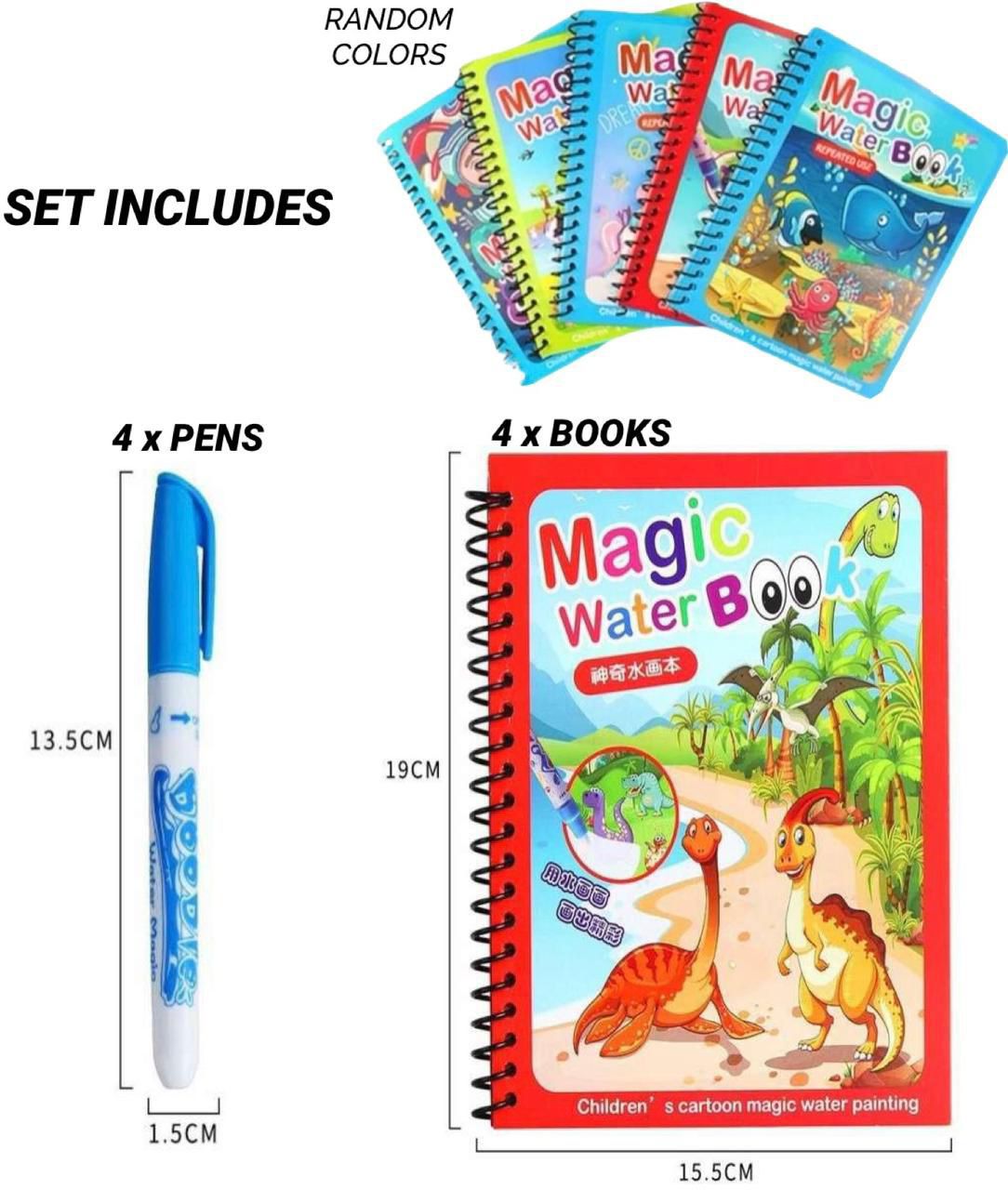 ZS - Magic Water Book - 4 Book Set