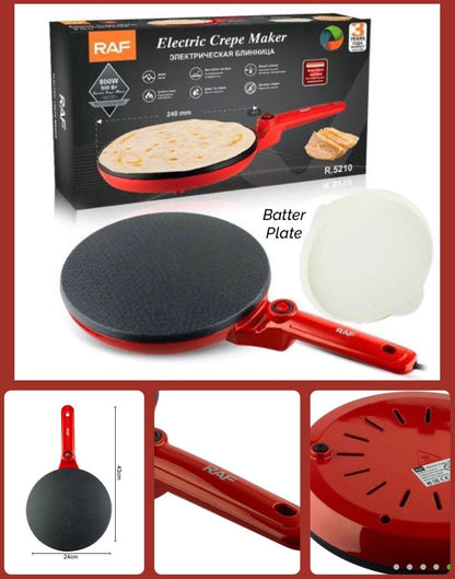 ZS - RAF Household Convenient Electric Cordless Crepe And Pancake Maker