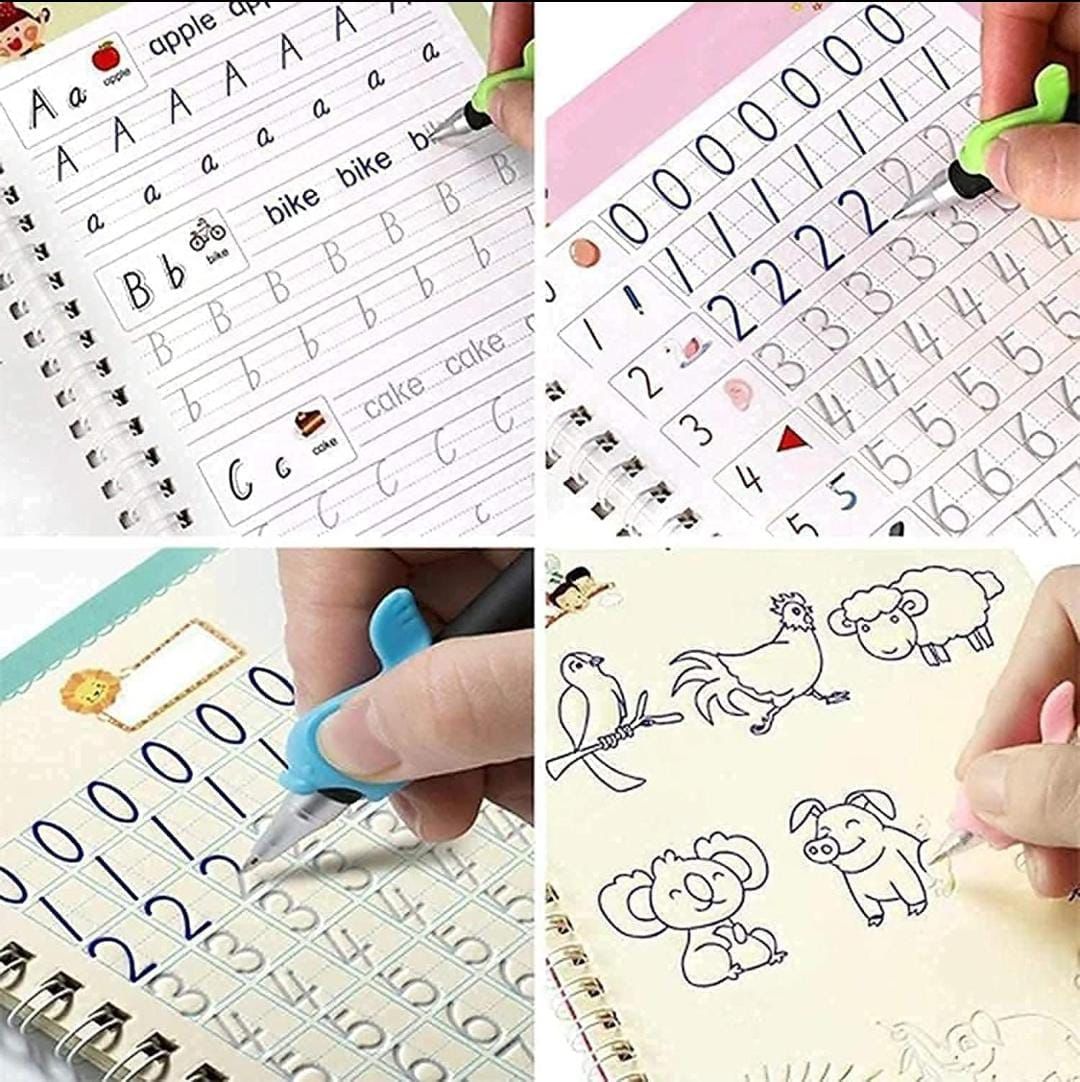 ZS - Magic Practice Copybook Set - 4 Books