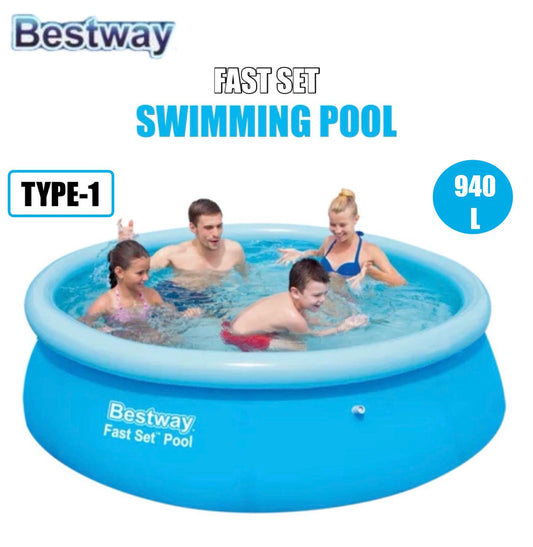 ZS - BEST-WAY® Fast Set Inflatable Swimming Pool 940L