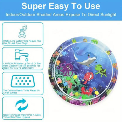 ZS - Baby Tummy Mat - Round