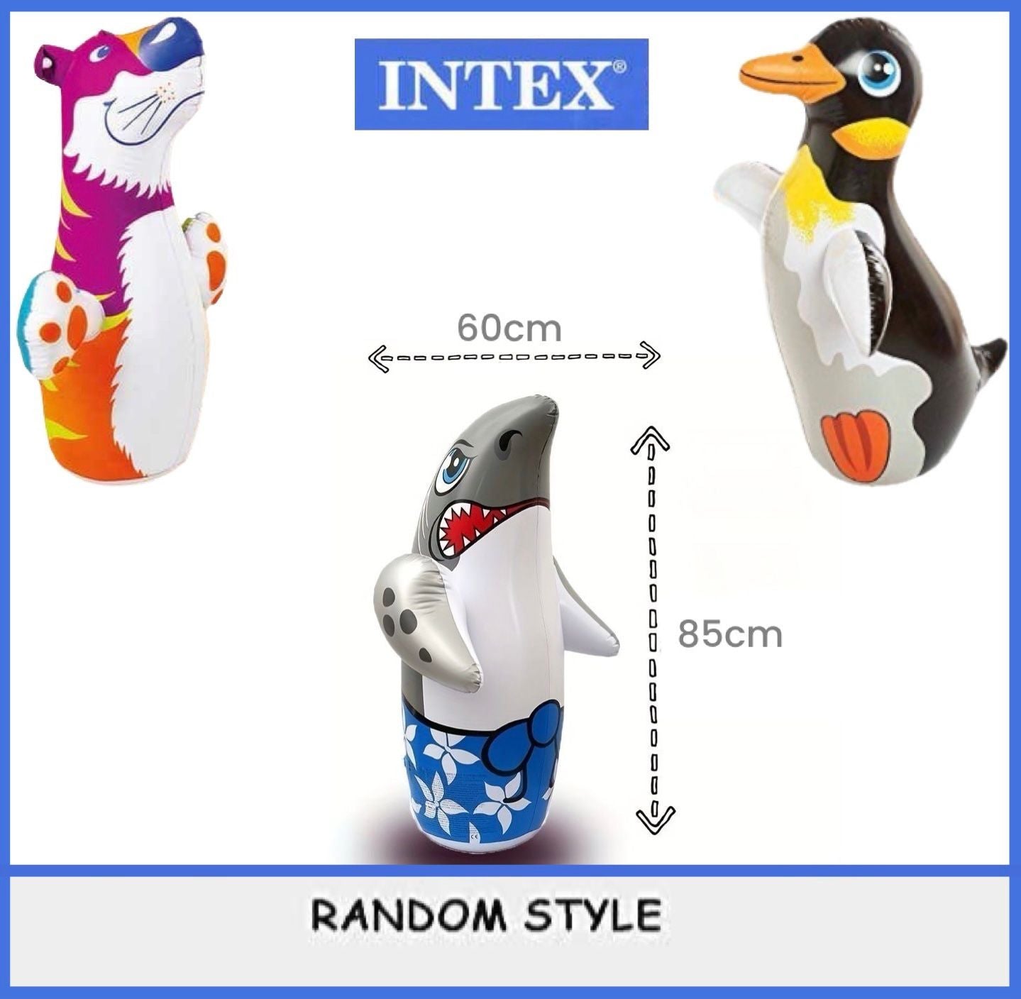 ZS - INTEX 3D Punching Bag