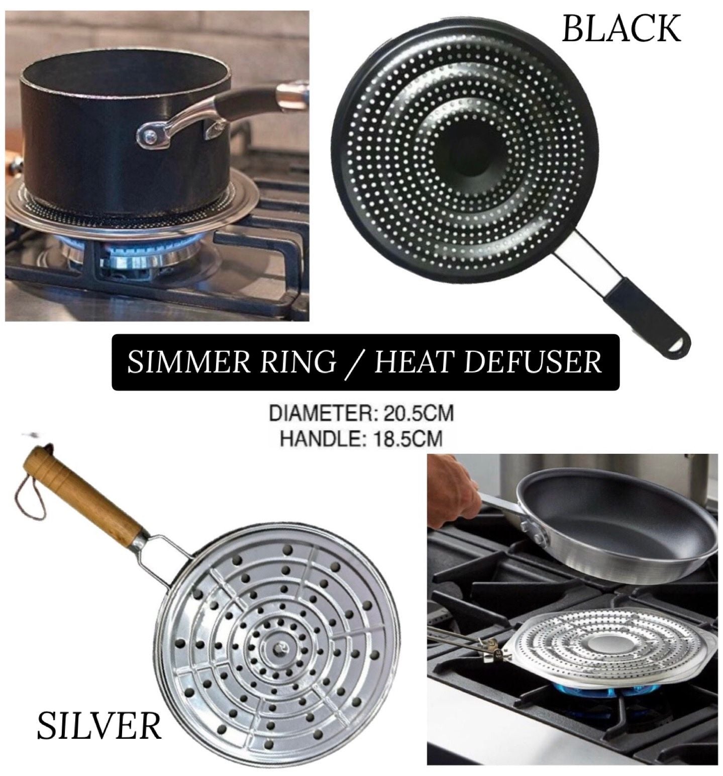 ZS - Simmer Ring/Heat Diffuser – Z S MERCH
