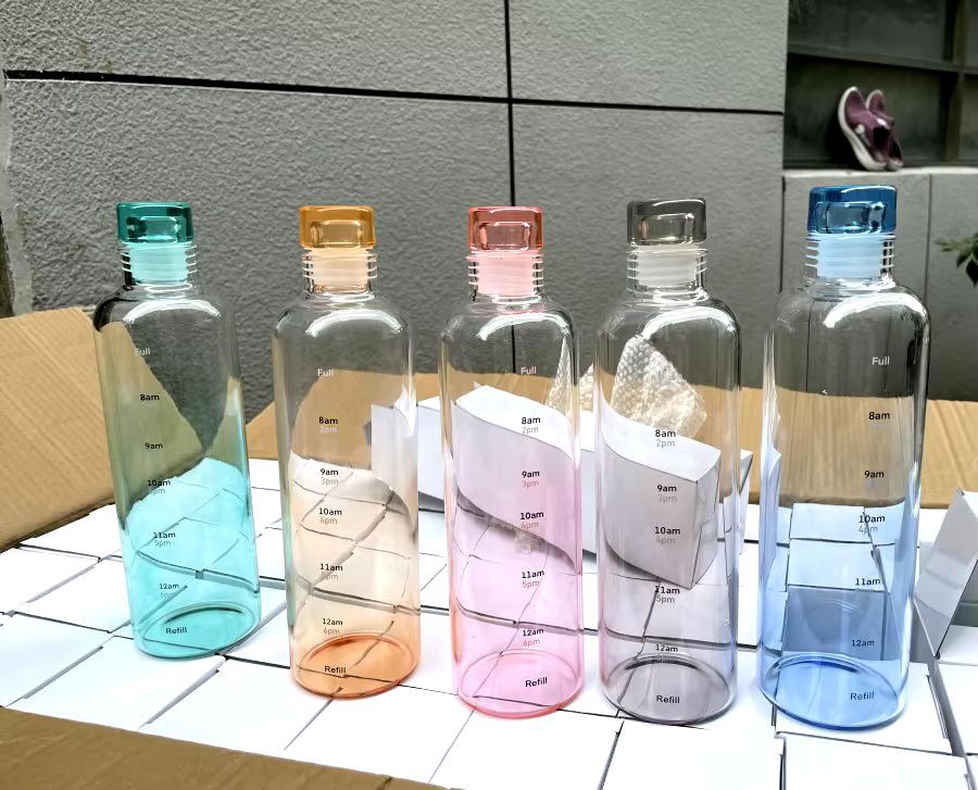 ZS - 500ml Stylish Glass Bottle