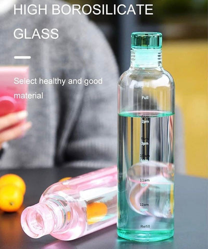 ZS - 500ml Stylish Glass Bottle