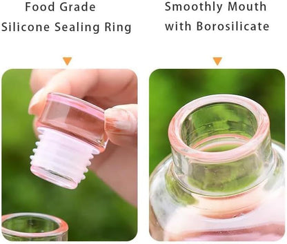 ZS - 500ml Stylish Glass Bottle