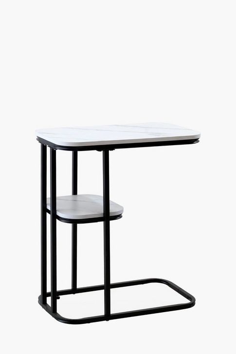 ZS - 2-Tier Chic Luxurious Side Table