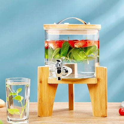 ZS - 3.6 Litre Glass Juice Dispenser