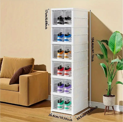 ZS - Multifunctional 6 Layer Foldable Drawer - Ideal for Shoes