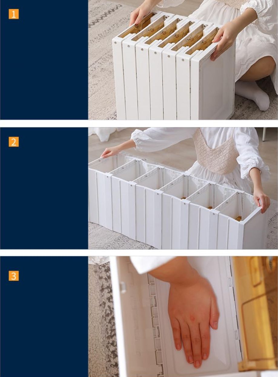 ZS - Multifunctional 6 Layer Foldable Drawer - Ideal for Shoes