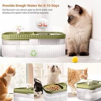 ZS - 2 in 1 Automatic Pet Water Fountain