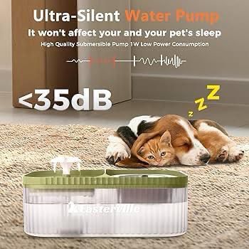 ZS - 2 in 1 Automatic Pet Water Fountain