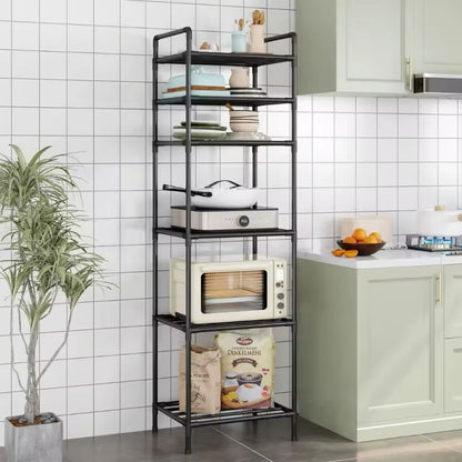 ZS - 6-Tier Multi-Functional Kitchen Storage Rack with Wheels